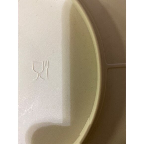 Vintage Tupperware Divided Serving Bowl and Lid 1708-6 Used - Picture 12 of 15